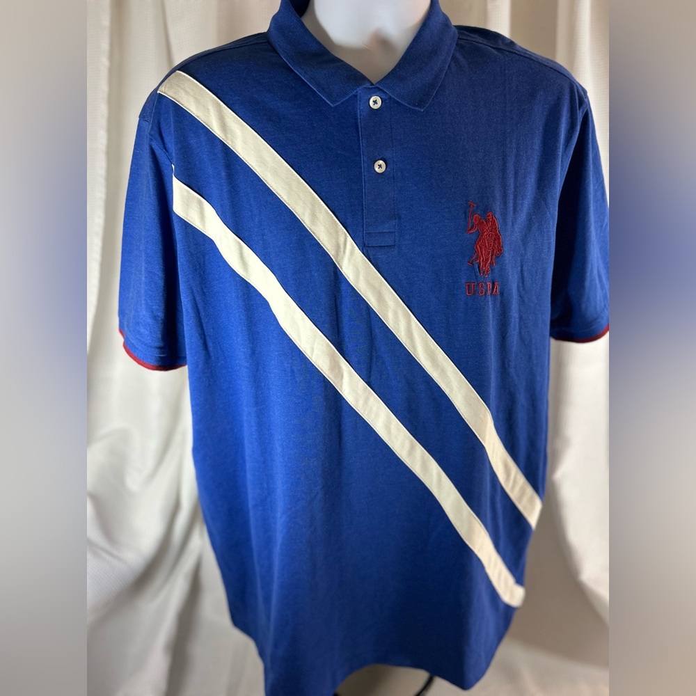 US POLO ASSN, Polo short sleeve polo shirt navy color men’s